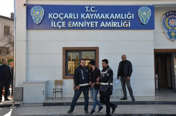 Koçarlı'da 20 yıl kesinleşmiş hapis cezası bulunan şahıs yakalandı