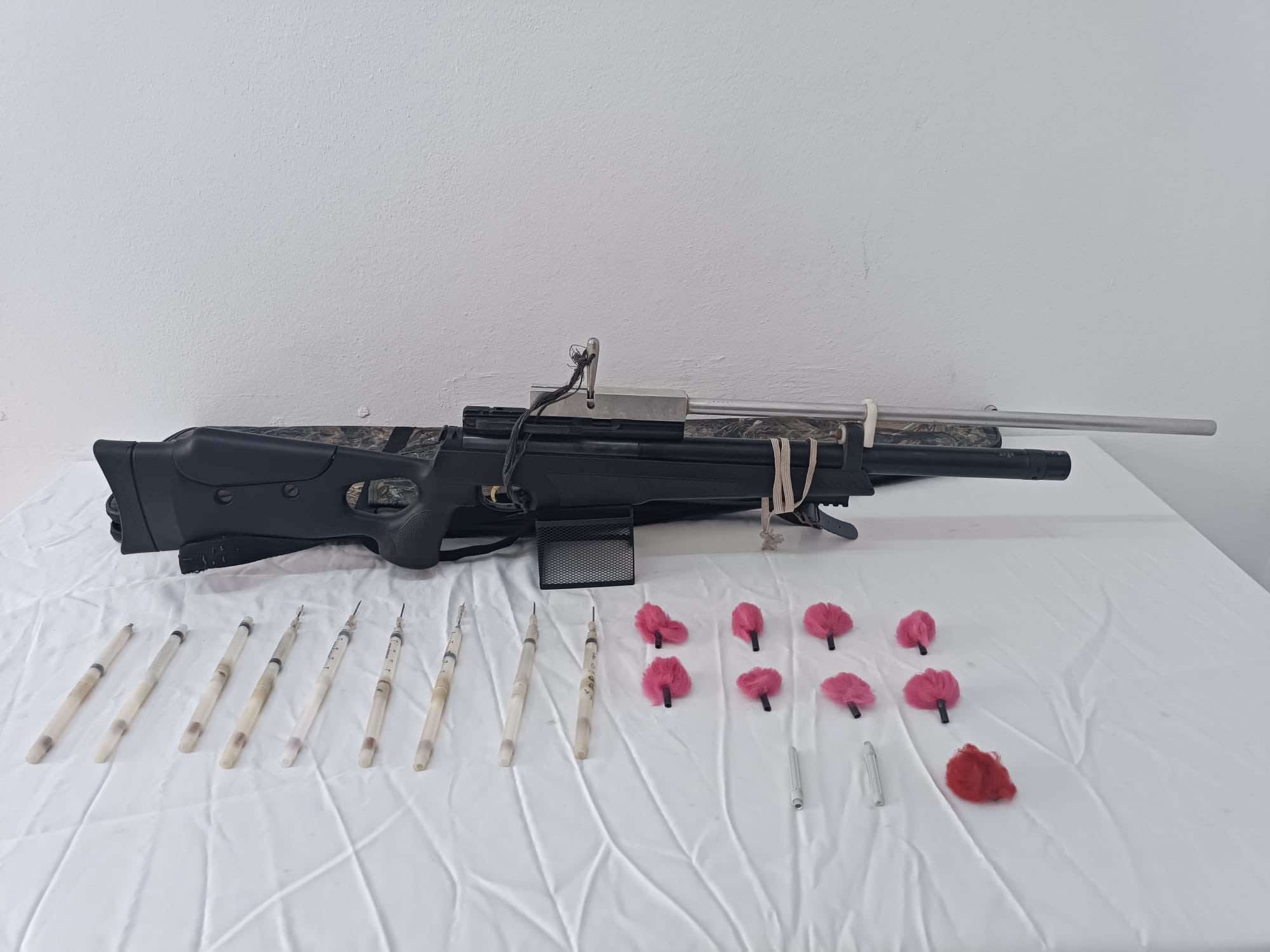 Koçarlı’da hava basınçlı enjektör ele geçirildi