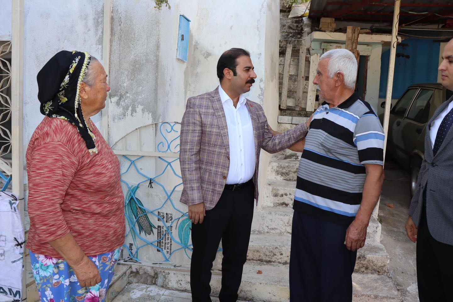 Kaymakam Göreve Başlar Başlamaz Şehit Ailelerini Ziyaret Etti