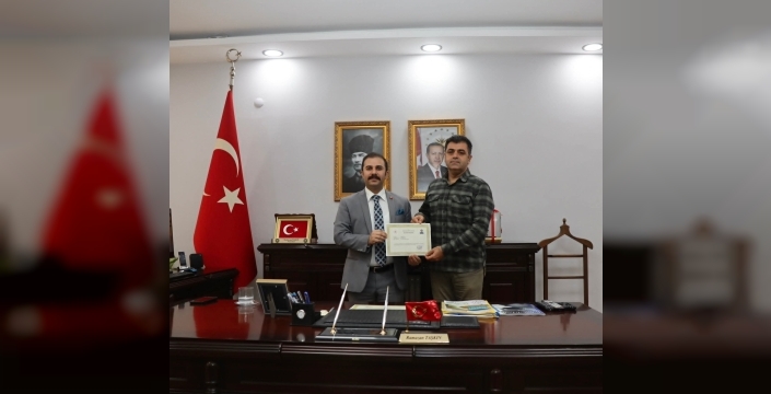 Kaymakam Taşkın’dan Güvenlik Güçlerine “Başarı Belgesi”