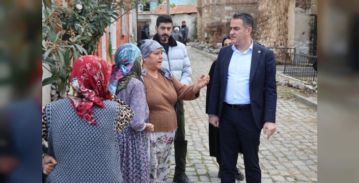 Tarihi kule sokağı yeniden hayat buluyor